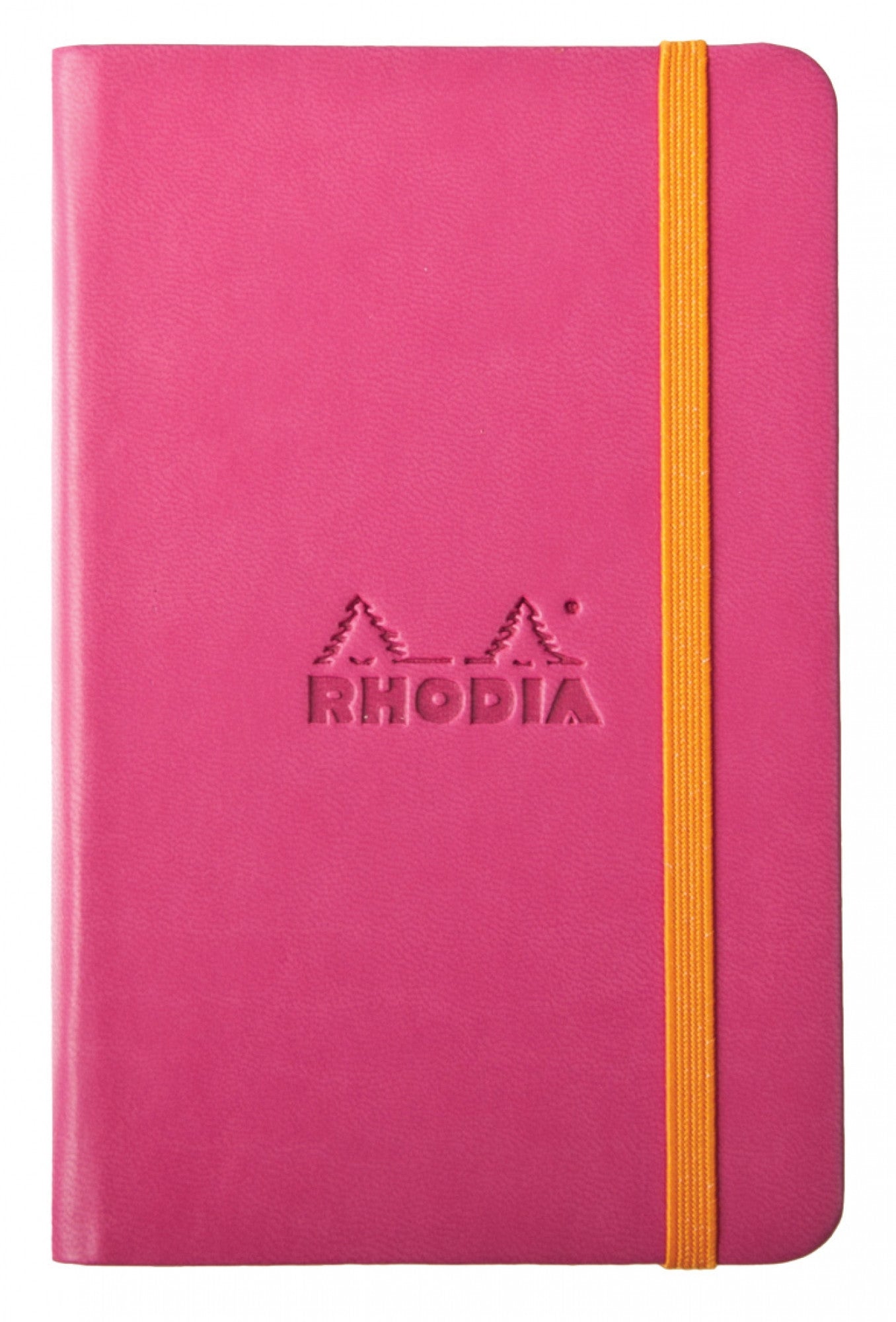 Rhodia Rhodiarama A5 Hardcover Notebook- Raspberry