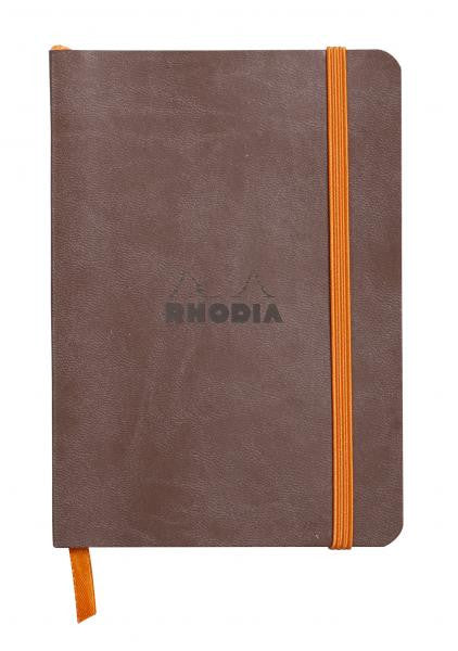 Rhodia Rhodiarama Webnotebook Soft Cover A6 - Chocolate