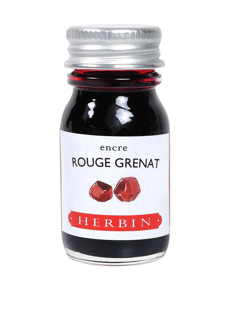 Herbin Rouge Grenat - Tinte des Monats 