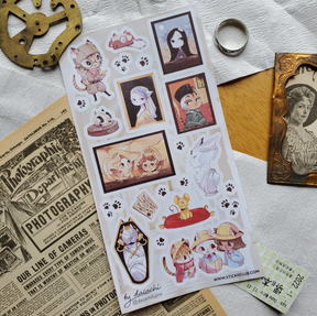 STICKII Sticker Sheet - Meow-seum Treasures