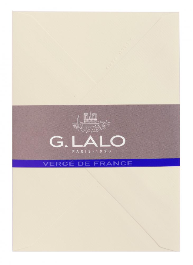 G. Lalo Verge de France Small Gummed Envelopes (25 Pack)