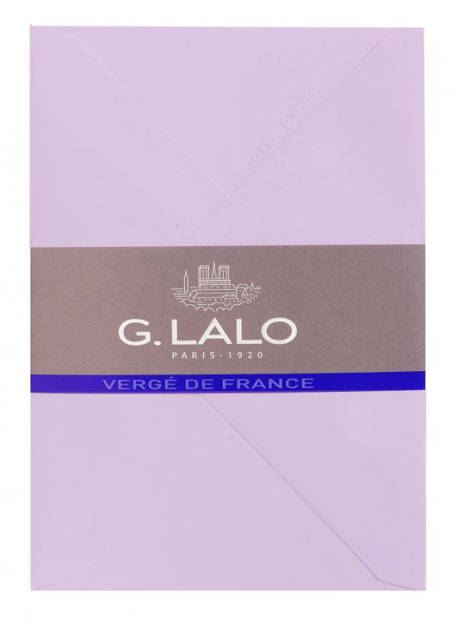 G. Lalo Verge de France Small Gummed Envelopes (25 Pack)