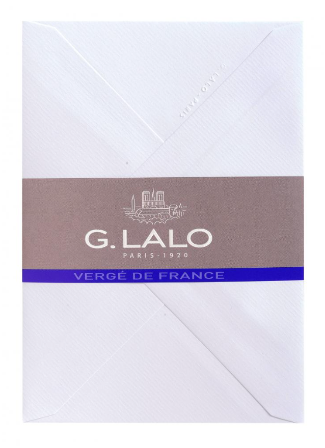 G. Lalo Verge de France Small Gummed Envelopes (25 Pack)