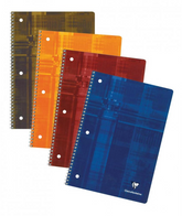 Clairefontaine Classics A4 Side Wirebound Notebook-Lined (3-Hole Punch)