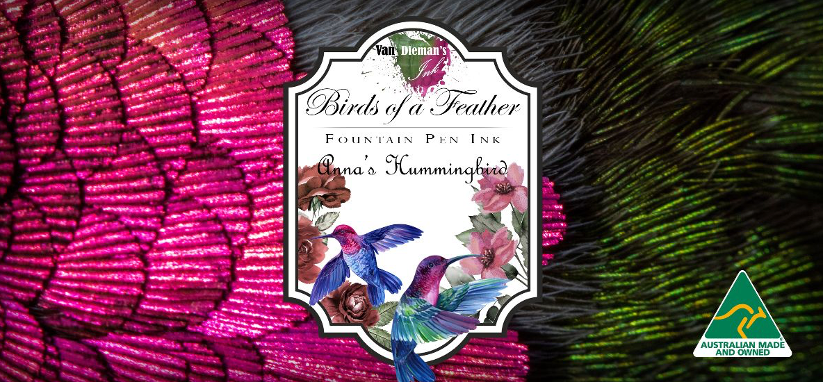 Van Dieman's Birds of a Feather - Anna's Hummingbird Wing