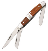 Cattlemans Cutlery Stockyard Stockman Folding Pocket Knife with Rosewood Handle