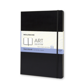 Moleskine Art Collection Sketchbook 8.25" x 11.75"  |  Black