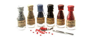 Global Solution Sealing Wax Bead Kit- Gold, Cranberry, and Green