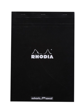 Rhodia #18 Classic Staplebound Notebook - Black