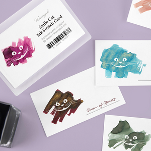 Wearingeul Ink Swatch Cards - Smile Cat