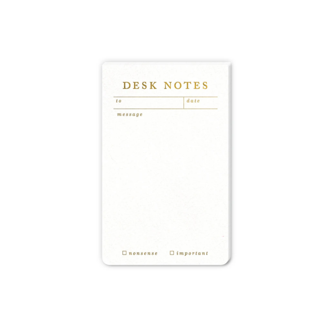 Smitten On Paper Desk Notes Notepad