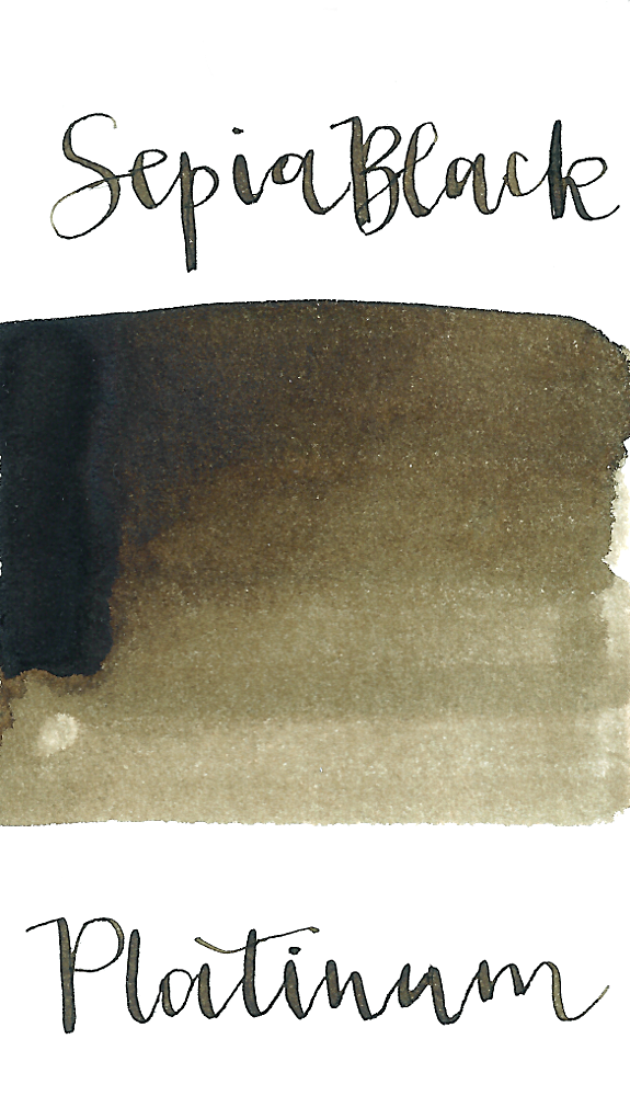 Platinum Classic Sepia Black Ink