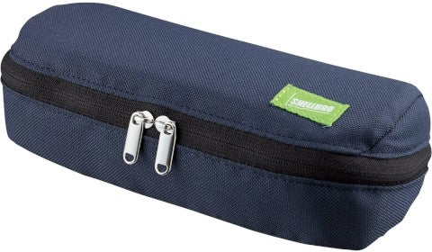 Kokuyo Shellbro Pen Case- Navy x Blue