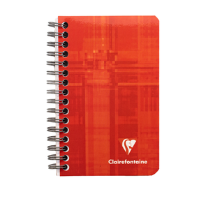 Clairefontaine Classic Side Wire Bound Notepad 3.5 x 5.5 Ruled