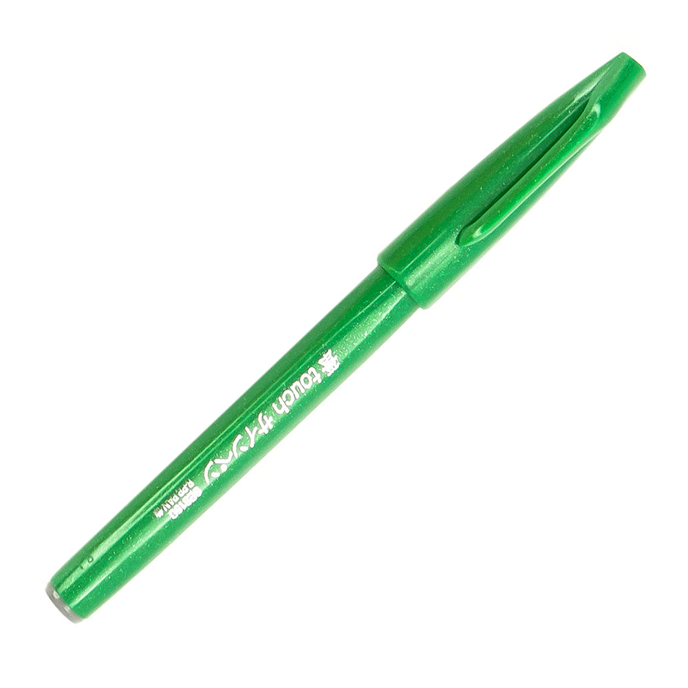 Pentel Sign Pen Brush Green