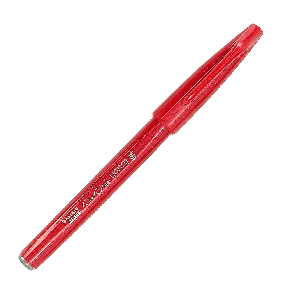 Pentel Sign Pen Brush Red
