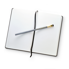 Blackwing Medium (A5) Slate Notebook- Black