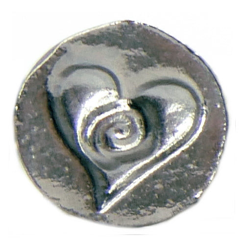Global Solutions Metal Wax Seal Small Heart with Swirl