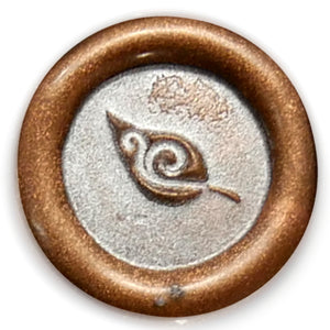Global Solutions Metal Wax Seal - Leaf with Swirl