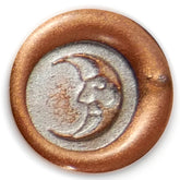 Global Solutions Metal Wax Seal Small Man in the Moon