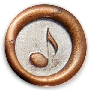 Global Solutions Metal Wax Seal - Music Note