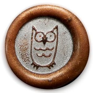 Global Solutions Metal Wax Seal - Owl