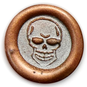 Global Solutions Metal Wax Seal - Skull