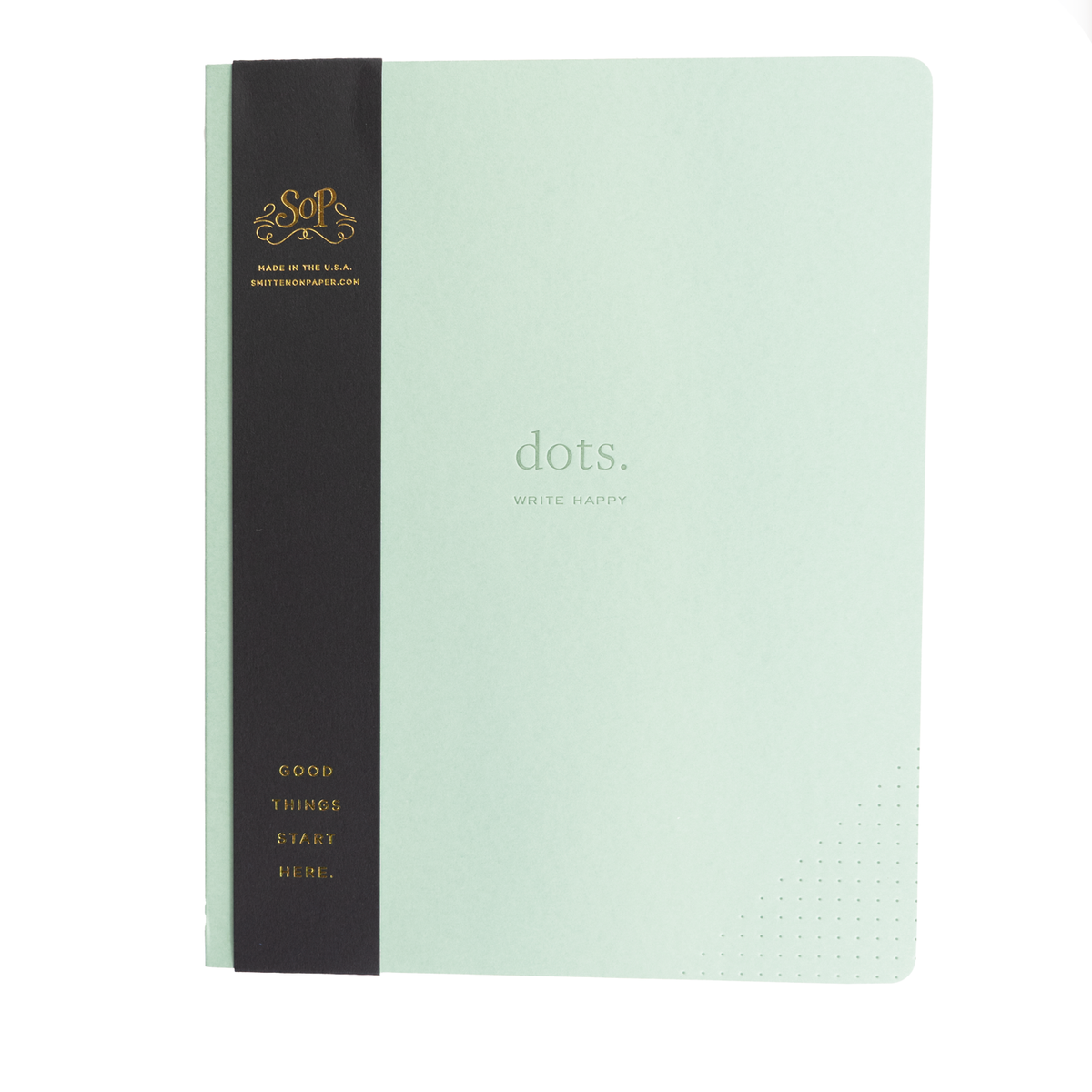 Smitten On Paper Dots Composition Notebook