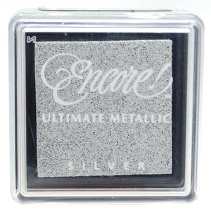 Global Solutions Stamp Pad - Metallic Silver