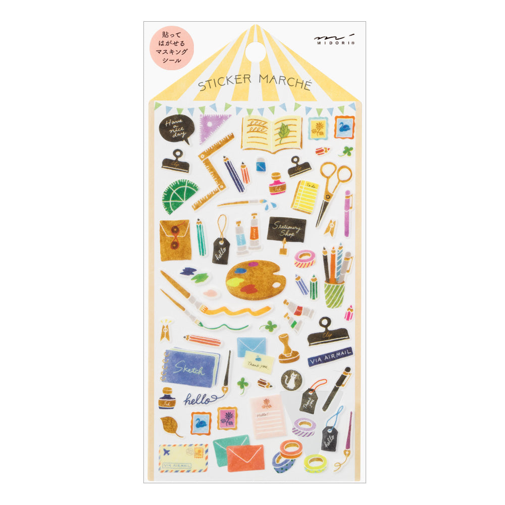 Midori Planner Stickers- Sticker Marché Stationery