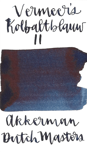 Akkerman Ink Dutch Masters - 11 Vermeer's Kobaltblauw "Cobalt Blue"