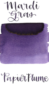 Papier Plume New Orleans Collection Mardi Gras Indians Purple