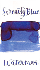 Waterman Serenity Blue Ink