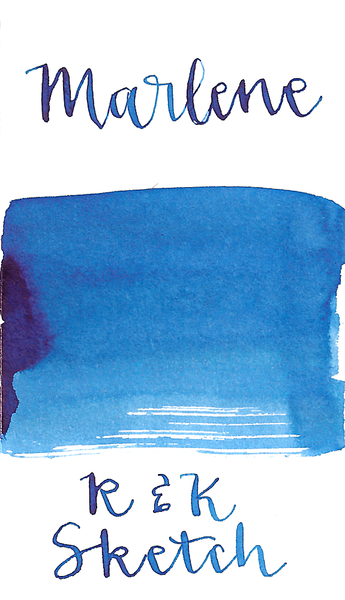 Rohrer & Klingner Sketch Ink Marlene Blue Bottled Ink 50ml – inkjournal