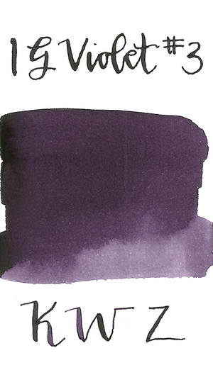 KWZ Iron Gall - Violet 3