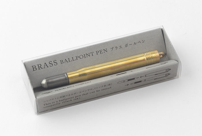 TRAVELER'S COMPANY Brass Ballpoint Pen