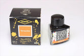 Diamine Terracotta fountain pen ink is available in a triangular shaped 40ml bottle.