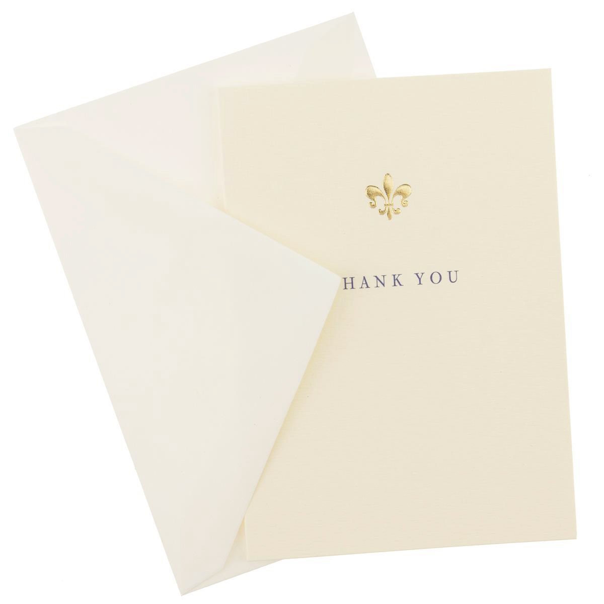 Graphique "Thank You Fleur de Lis" Cards