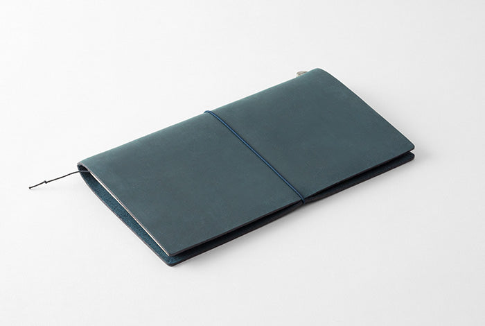 Traveler's Company Regular Sized Leather Notebook Kit - Blue