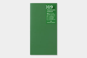 Traveler's Company 019 Regular Sized Refill - Free Diary <Weekly + Memo>