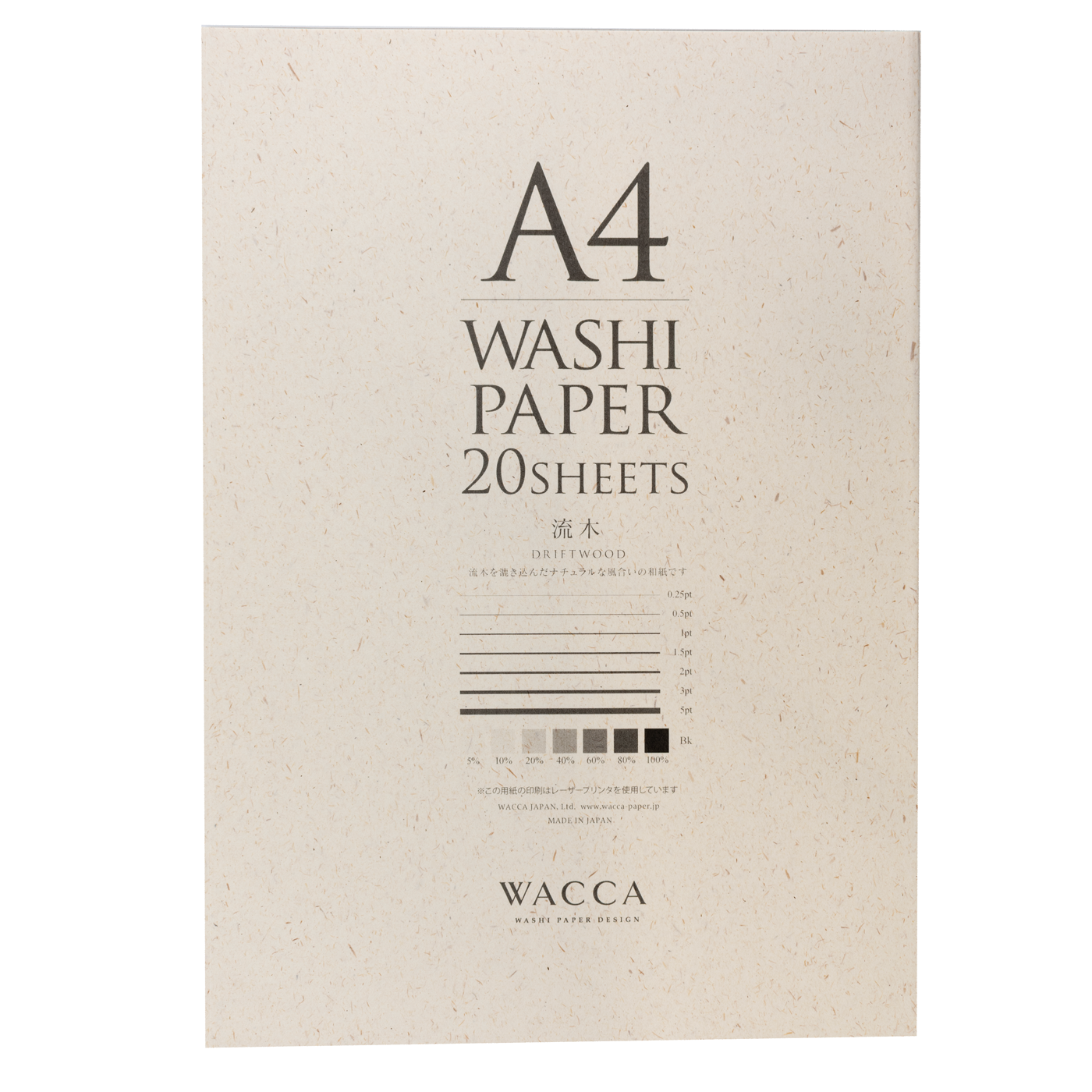 WACCO Washi Paper - Drift Wood - A4