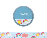 Girl of ALL WORK - Washi tape - 15mm - Weather Report