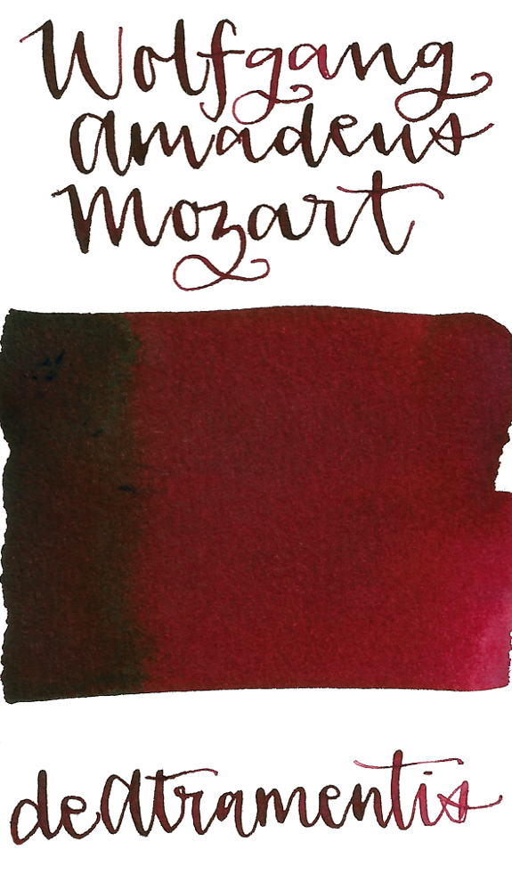 De Atramentis Wolfgang Amadeus Mozart, Bordeaux Red