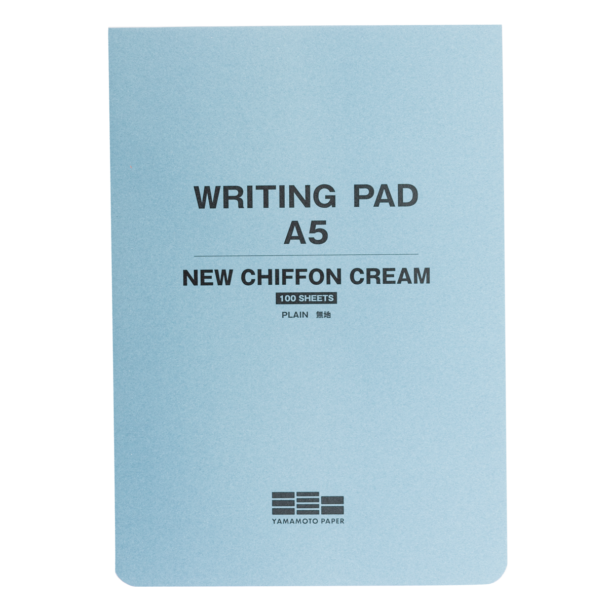 Yamamoto Writing Pad New Chiffon Cream -  A5