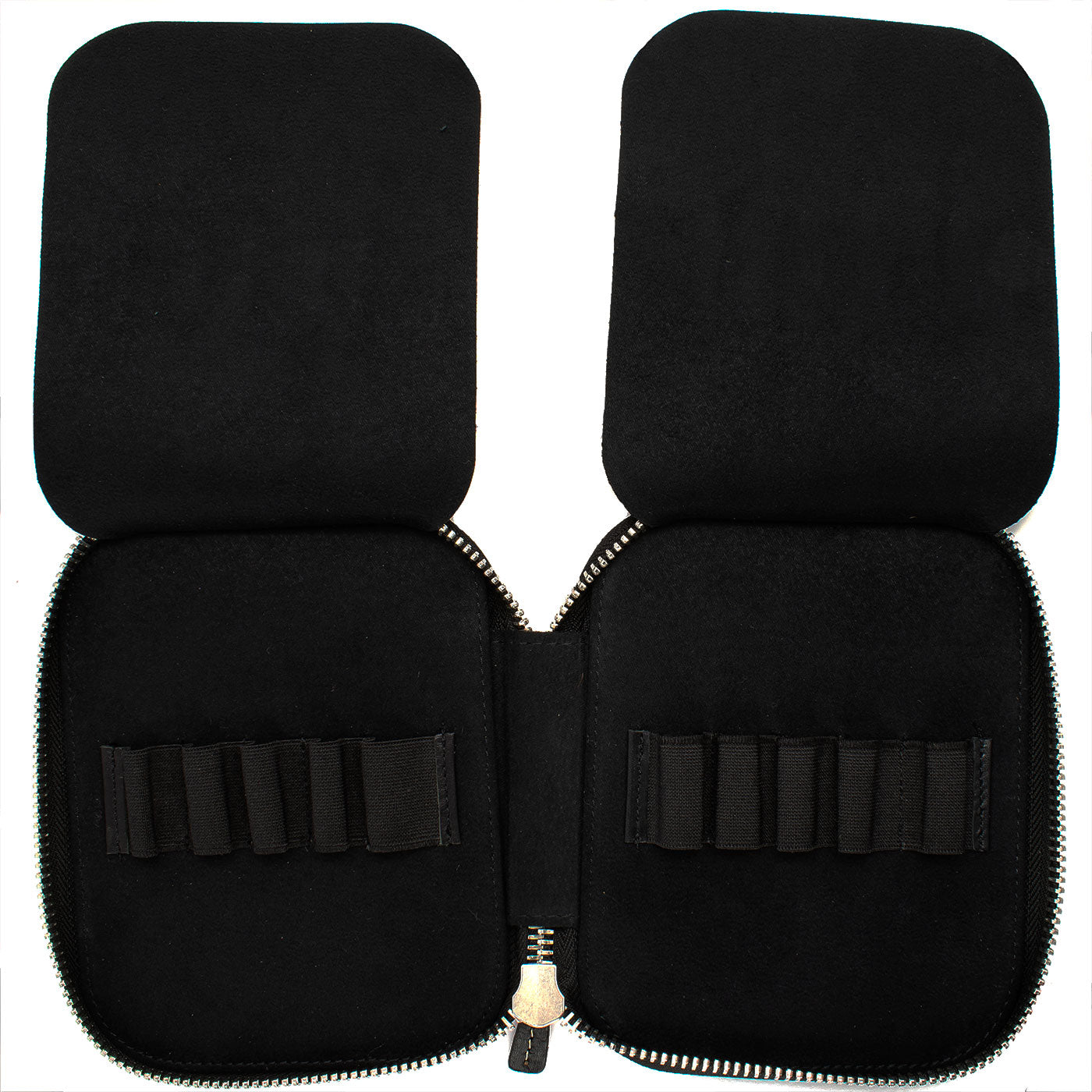 Galen Leather Co. Zippered 10 Slot Pen Case - Black