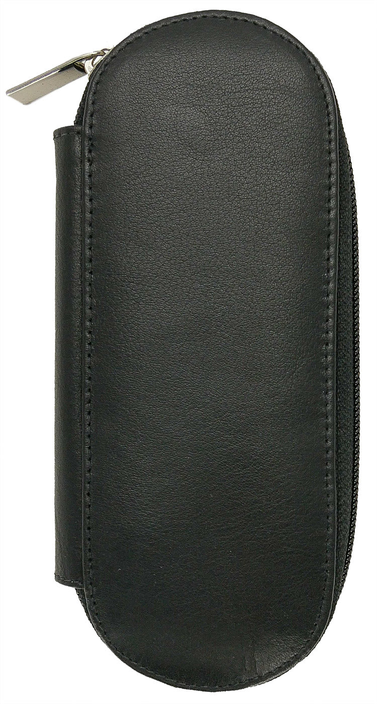 Girologio Zippered 2 Pen Case Black
