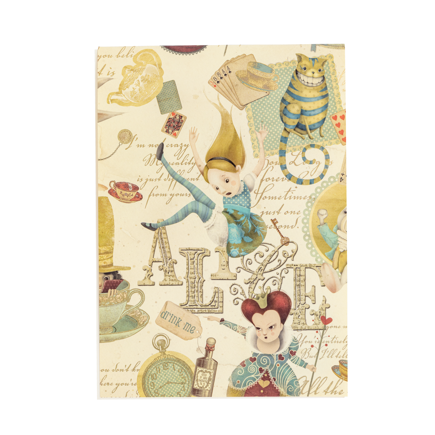 San Lorenzo A5 Notepad - Alice