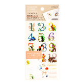 Midori Transfer Stickers - Monthly Pattern