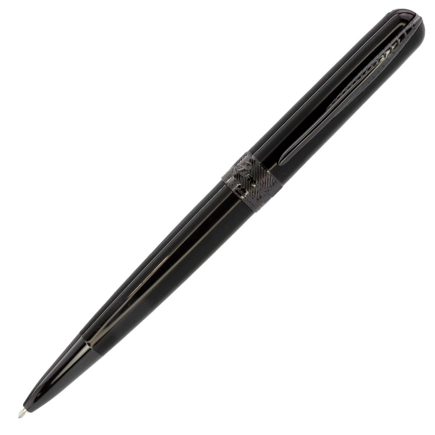 Pineider Avatar Black Edition UR Ballpoint- Gloss Black