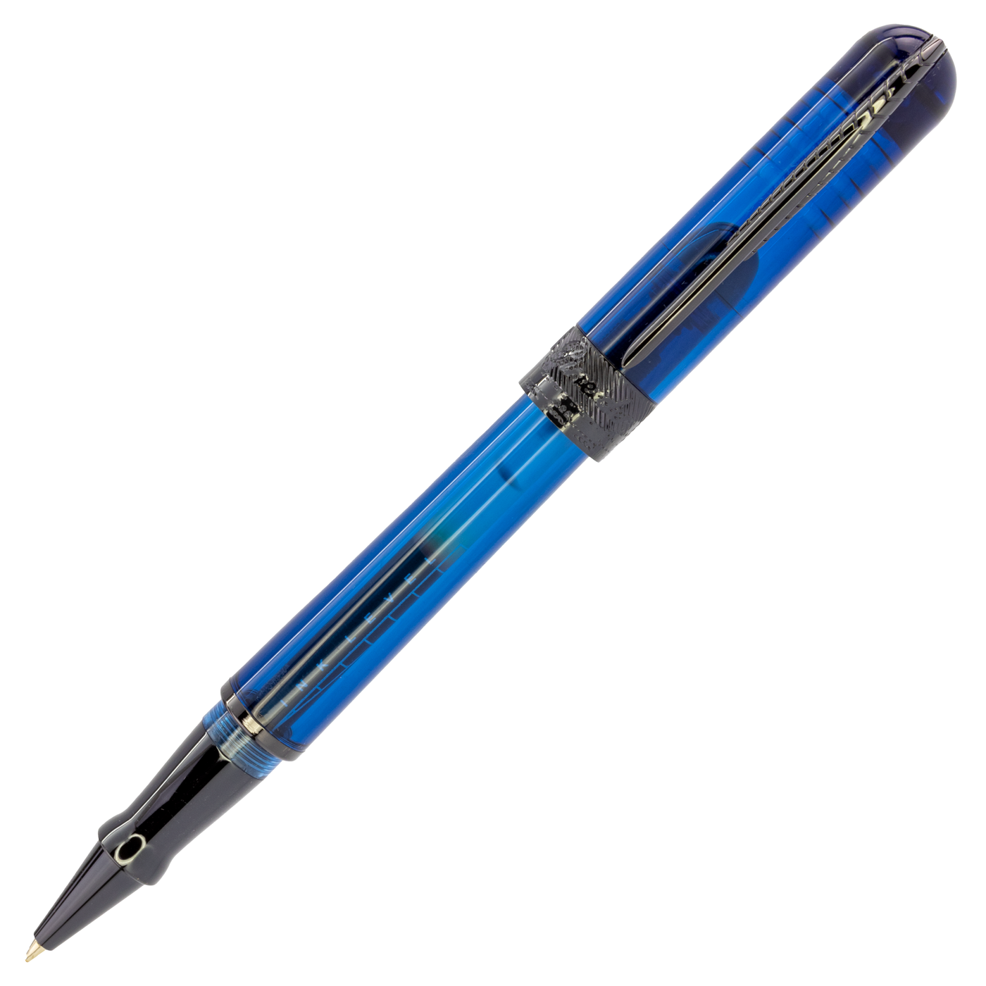 Pineider Avatar Black Edition UR Rollerball- Sky Blue